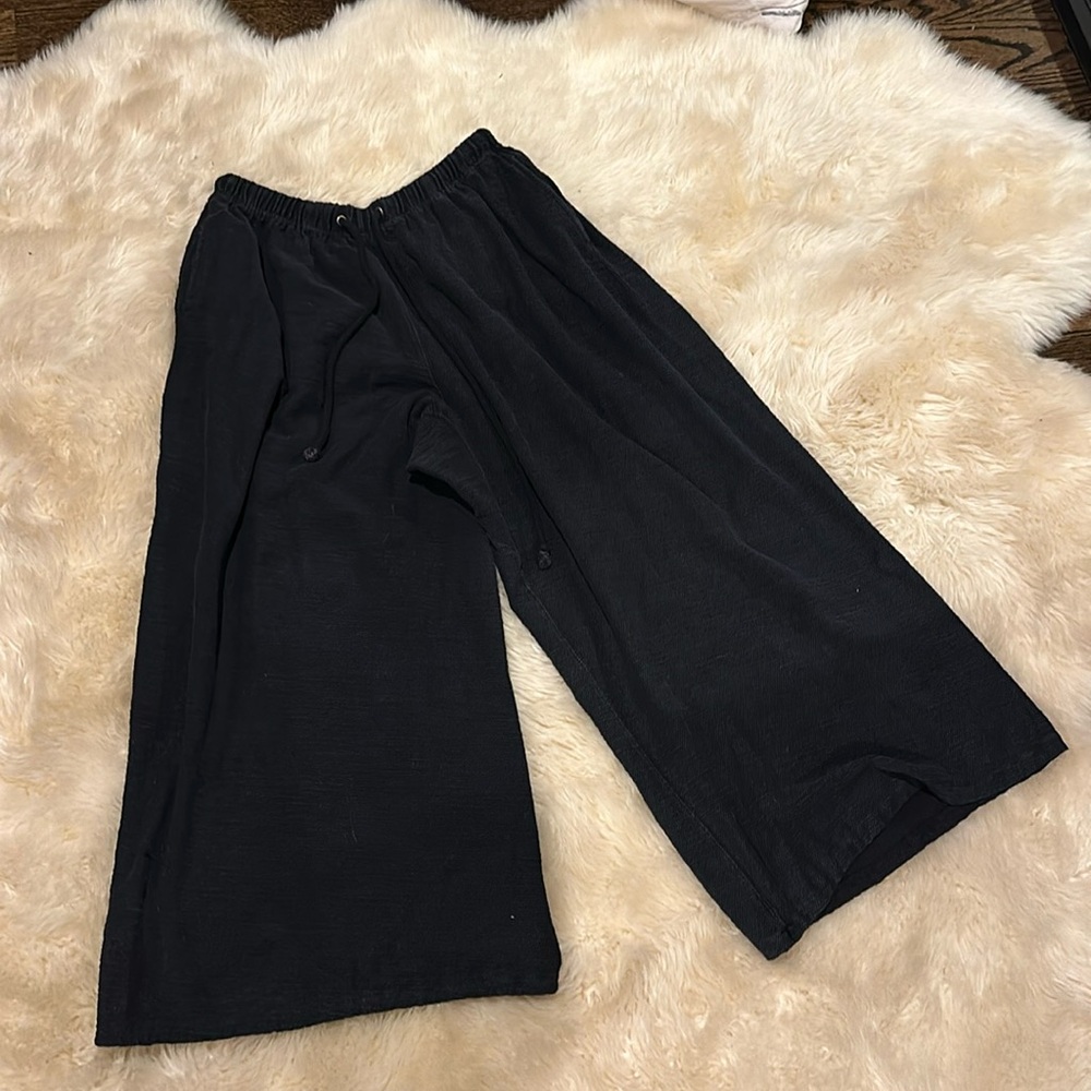 Free people intimately wide lounge pants small